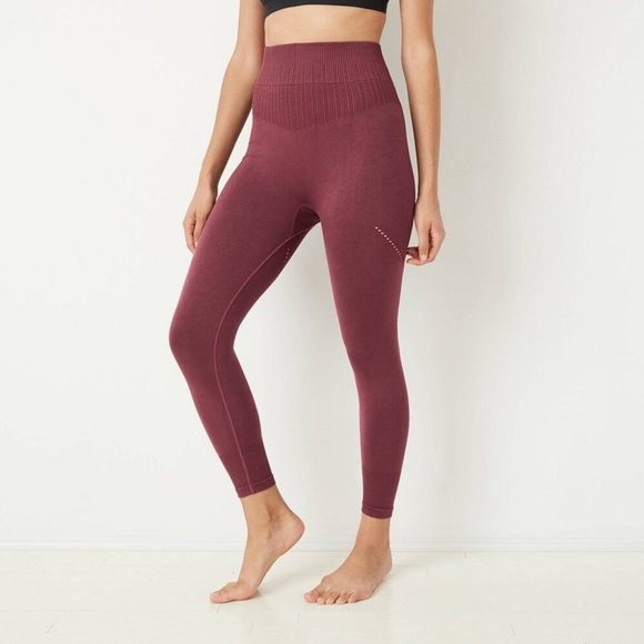 JoyLab Pants - High-Waisted Seamless 7/8 Leggings - JoyLab